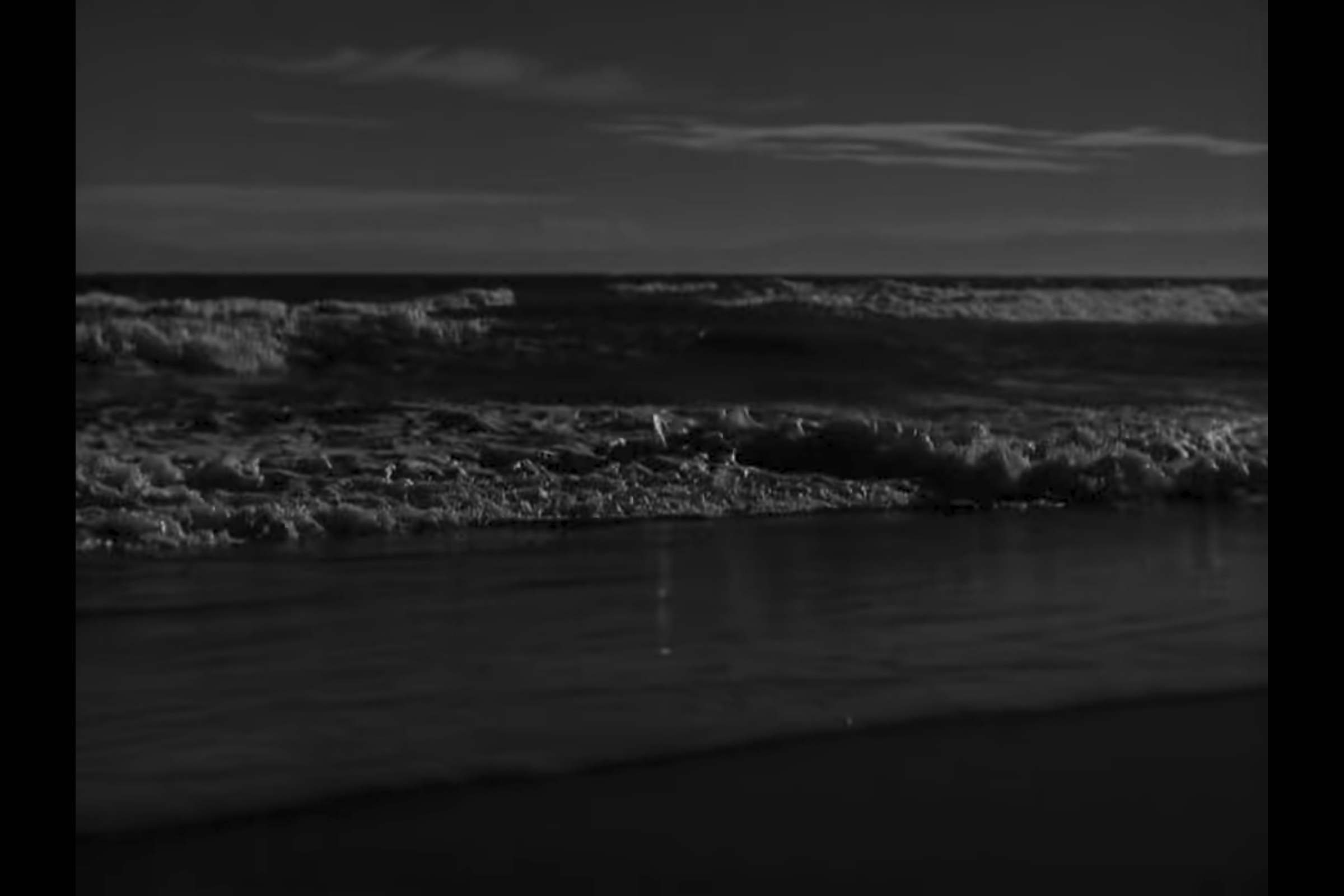 The Waves at Kamakura: The final shot of the film shows ocean waves breaking on the beach, suggesting a cosmic indifference and the cyclic character of life.